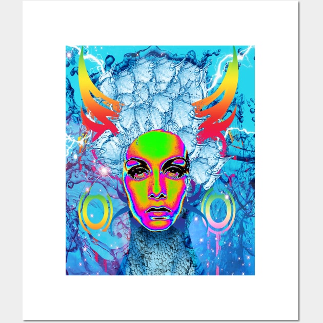 Amphitrite Wall Art by icarusismartdesigns